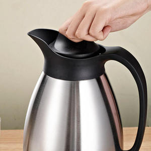 Bouilloire à café en acier inoxydable à Double paroi de haute qualité, Carafe à café, flacon sous vide, bouteille d'eau, <span class=keywords><strong>théière</strong></span> isolée - Product Image 5