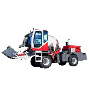 Cheap Price Diesel Portable Concrete Cement Rear Cab 3.5 Cbm Mixer Truck