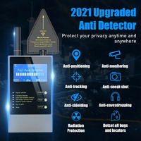 WT10 Analyseur de Signal WiFi Intelligent Anti-espion Détecteur d'Ondes Radio Portable 10MHz-4GHz avec Caméra Sans Fil Localisateur GPS