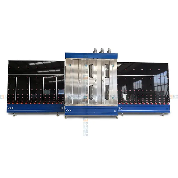 Machines verticales automatiques de lavage et de séchage du verre à opération simple avec certificat CE/équipement de nettoyage du verre