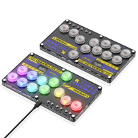 Clavier de jeu Hitbox pour PS5 XBOX Switch Clavier Patten à impression UV personnalisé RGB