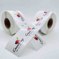 Autocollant en papier laminé personnalisé, étiquettes rondes auto-adhésives avec logo pour l'emballage de parfums et de soins de la peau, présentez votre style unique