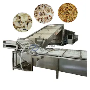 Mesin Pengering, sabuk Multi lapisan, mesin pengering dehidrator untuk keripik kentang, Ubi singkong, dehidrasi produk pertanian