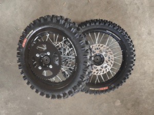 Pneu tout-terrain <span class=keywords><strong>KEN</strong></span>* 12/14 pouces avant et arrière avec chambre à air pour moto électrique, pneus tout-terrain, jantes en alliage à rayons - Product Image 4