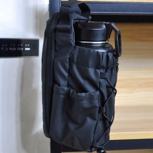 2025 Custom Logo PU Waterproof Zipper Strong Magnet Phone Crossbody <b>Pouch</b> Sport Fitness Water Bottle Holder Magnetic Gym Bag - Product Image 6