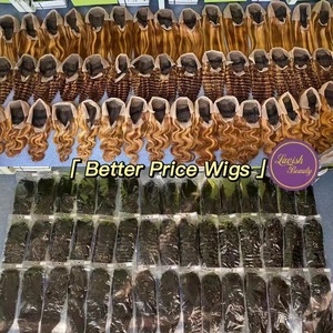 Cheveux humains Transparent Hd Full Lace Perruque Baby Hair Hd Highlight Lace Front Perruques, Vierge Sans Colle Ombre Highlight Color Lace Perruques - Product Image 5