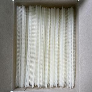 Vente en gros d'usine : Épingle de sécurité en plastique fin tressé en nylon en forme de I de 7 mm, épingle de fixation pour étiquette, pistolet à épingle, épingle blanche - Product Image 1