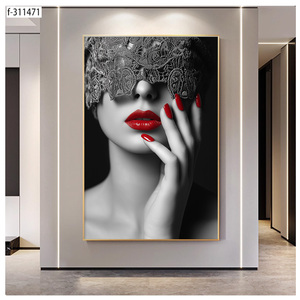Affiches murales pour femmes, vente en gros d'usine, pour salon, fond <span class=keywords><strong>de</strong></span> canapé, avec cadre, <span class=keywords><strong>peinture</strong></span> murale - Product Image 1