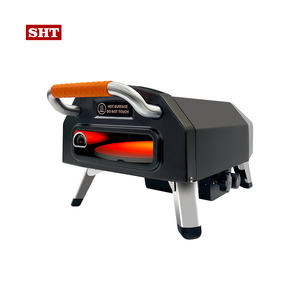 Medidor de temperatura Mini <span class=keywords><strong>horno</strong></span> de pizza para hornear eficiente y preciso con <span class=keywords><strong>piedra</strong></span> giratoria - Product Image 1