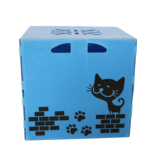 Tái chế <span class=keywords><strong>polypropylene</strong></span> sóng nhựa hộp lưu trữ cho kho sử dụng Pick thùng cho quần áo giày trái cây vớ lưu trữ - Product Image 4