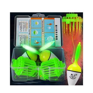 Equipo de pesca de carpa plateada y carpa de cabeza grande Xu Chuan, cesta de cebo que brilla en la oscuridad, combinación de pesca con flotador, 80-110 caracteres - Product Image 1