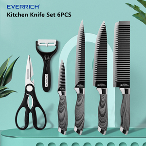 Konoll มีด <span class=keywords><strong>EVERRICH</strong></span>,ชุดมีด PP TPR เคลือบลวดลายในโรงงานพร้อมกล่องบรรจุ - Product Image 2