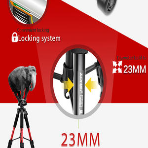 Zomei Q111 Cámaras DSLR de aluminio ligeras Soporte Trípodes altos Trípode para cámara de video - Product Image 4