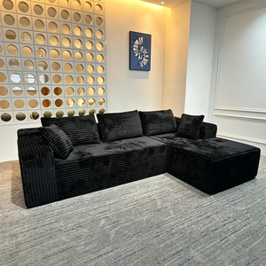Juego de Sofás Compactos que Ahorran Espacio - Tapicería de Tela Estilo Villa con Núcleo de Esponja - Comodidad de Grado Hotelero/Apartamento - Product Image 5