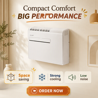 Climatiseur monobloc 7000 8000 10000 BTU sans unité extérieure, pompe à chaleur 4-en-1 à onduleur R290, vente en gros d'usine Kanion