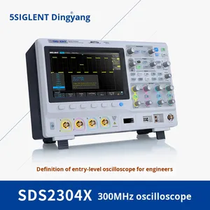 Oscilloscope numérique haute résolution à quatre canaux SIGLENT SDS2074/2204Xplus 12 bits, portée de 500 m - Product Image 2