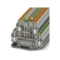 Phoenix Contact UTT 2,5-2MT-P/P 100A Vis Max Continue Bornier Fil Connecteur Din Rail Couteau Déconnexion 3044670