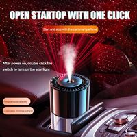 Diffuseur d'arômes solaire portable pour voiture, support de parfum solide moderne, désodorisant