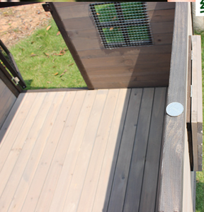 उच्च गुणवत्ता के बाहर Weatherproof लकड़ी लक्जरी बड़े कुत्तों के लिए आउटडोर kennel कुत्ता घर - Product Image 5