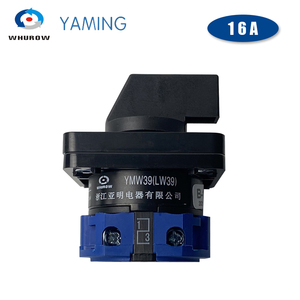 สวิตช์โรตารี่แบบเปลี่ยนตำแหน่งไฟฟ้า LW39B-16/1 660V 16A 1 ขั้ว 3 ตำแหน่ง 4 ขั้วต่อ หน้าสัมผัสเงิน LW26 - Product Image 3