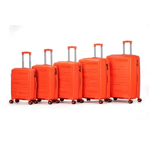 Seyahat bagaj setleri 5 adet 20 "22" 24 "26" 28 "tekerlekli valiz