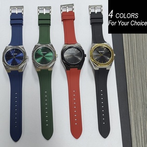 Montres de luxe pour hommes, fabrication OEM en gros, étiquette argentée, montres en titane, montres en alliage, montres-bracelets - Product Image 5