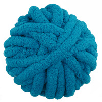 Fil chenille vegan en gros, doux, 35 couleurs, 2 cm, jumbo, chunky, épais, tricoté