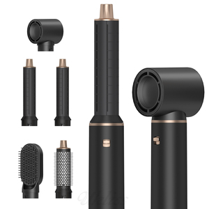 Sèche-<span class=keywords><strong>cheveux</strong></span> rotatif à peigne à air chaud 5 en 1 haute performance, multi-styler avec <span class=keywords><strong>brosse</strong></span> pour sèche-<span class=keywords><strong>cheveux</strong></span> pour des résultats rapides - Product Image 1