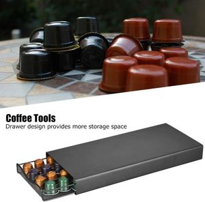 กล่องเก็บแคปซูลกาแฟแบบลิ้นชัก จัดระเบียบแคปซูลกาแฟ พร้อมช่องใส่แคปซูล - Product Image 2