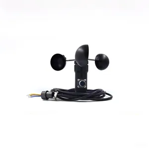 BGT BGT-FS1(P) OEM CE 7-24V DC Analog Voltage RS485 Output 2.5m Cable Aluminum Alloy Weather Station Three-Cup <strong>Wind</strong> <strong>Sensor</strong> - Product Image 5