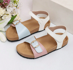 Sandales d'été pour enfants en gros, sandales de plage pour filles à fermeture auto-agrippante - Product Image 2