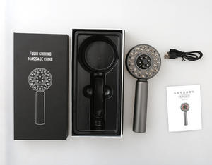 Cepillo masajeador de microcorriente para el crecimiento del cabello, terapia de luz roja, cabeza vibratoria <span class=keywords><strong>y</strong></span> peine para masaje del <span class=keywords><strong>cuero</strong></span> <span class=keywords><strong>cabelludo</strong></span> - Product Image 6