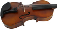 Violon d'étude 4/4 en tilleul à rayures tigrées en gros à bas prix