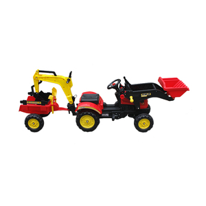 Giro sul Costruzione Pedale Trattore: Terne Caricatore (Caricatore Frontale e Escavatore/Digger) con Rimorchio - Product Image 5