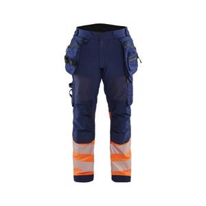Blaklader-182125138953D96 Hi-Vis softshell กางเกงสีน้ำเงินเข้ม/สีส้ม-EAN 7330509878842ชุดทำงาน HI-VIS - Product Image 1