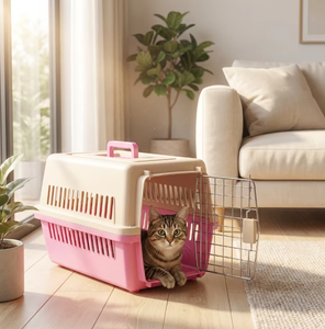 Transportín Plegable Portátil para Mascotas (Perros y Gatos) de Plástico, Aprobado por Aerolíneas, Varios Modelos, Directo de Fábrica OEM/ODM - Product Image 5