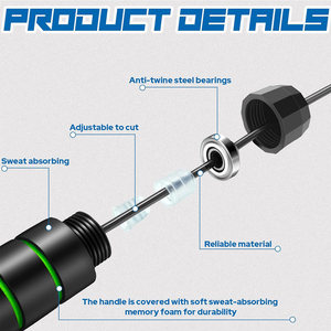 <span class=keywords><strong>Corde</strong></span> <span class=keywords><strong>à</strong></span> <span class=keywords><strong>sauter</strong></span> durable et légère pour enfants, étudiants, débutants, entraînement scolaire, <span class=keywords><strong>exercice</strong></span> physique et fitness - Product Image 5