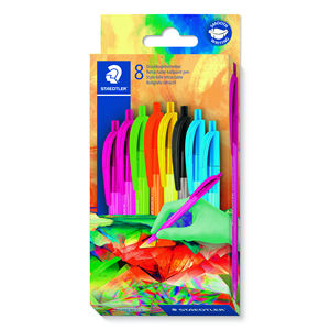 STAEDTLER - Juego de 8 Bolígrafos MULTIVERSE, Colores Surtidos - Product Image 1