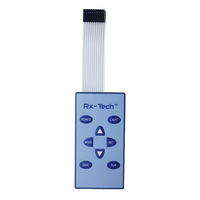 WXD SMD PET Circuit Switch Film Screen Printing Membrane Button Panel Keyboard Type