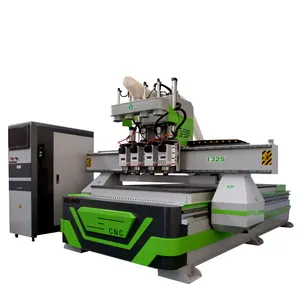 Router Machine Furniture Kitchen Bedroom Office Desk And Chair LD-1325 Pneumatic Woodworking Cnc Router Machine In Stock