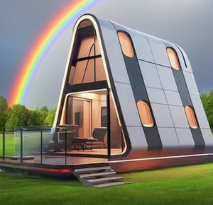 En çok satan uzay kapsülü prefabrik ev fabrika fiyat Modern tasarım özelleştirilebilir - Product Image 2