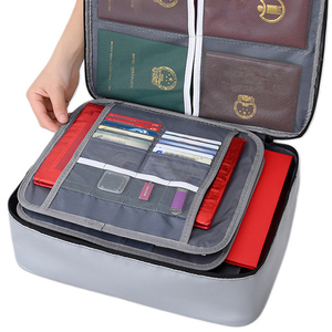 Túi Đựng Tài Liệu Có Khóa Hộp Đựng Hồ Sơ 3 Lớp Chống Nước Chống Cháy Túi Đựng Tài Liệu Du Lịch Gia Đình Di Động An Toàn - Product Image 3