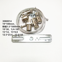 Combinaison de câble, fabricant kits de suspension d'éclairage pince à câble pour système de suspension 3080014