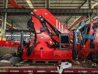 2025 2024 Machines de levage 14.34 tonnes Grue à flèche articulée montée sur camion SPK42502 avec garantie de qualité à vendre