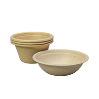 Tasse de sauce à la bagasse de canne à sucre 1oz biodégradable à emporter compostable jetable avec couvercle