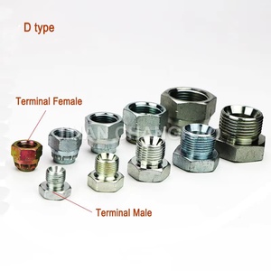 Kit de tuyauterie pour brise-roche hydraulique d'excavatrice, composants : connecteur de câble mâle-femelle, connecteur de câble de coupure, ensemble de tuyauterie de ligne d'huile en fer - Product Image 5