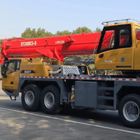 Nouvelle grue sur camion Sany de 80 tonnes, grue mobile hydraulique à flèche télescopique pour la construction et le levage