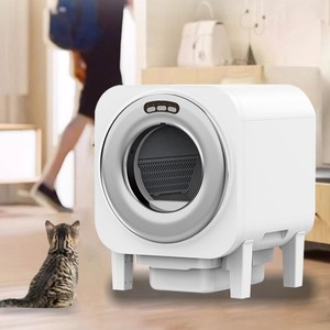 Wholesale Automatic Cat Litter Box Custom Self Cleaning Cat Toilet with Ion Sterilization Factory Direct for <strong>Pet</strong> <strong>Store</strong> Supplier - Product Image 5