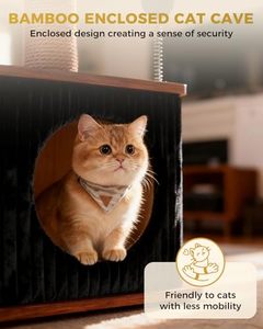 Arbre à <span class=keywords><strong>chat</strong></span> moderne, durable et élégant, conçu pour les chats d'intérieur, parfaitement conçu dans le style loft <span class=keywords><strong>nordique</strong></span>, tour à <span class=keywords><strong>chat</strong></span> en bois - Product Image 3