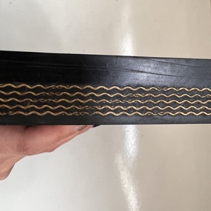 100m panjang kuat kekuatan tarik kain bentuk chevron 300mm lebar multi-lapis sabuk konveyor kain - Product Image 1